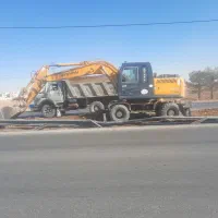 اجاره کننده بیل مکانیکی لاستیکی