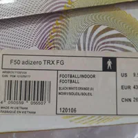 کتونی آدی داس اورجینال مدل F50 adizero TRX FG|کیف، کفش، کمربند|نوشهر, |دیوار