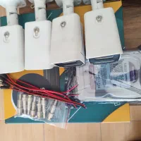 فروش 4عدد دوربین با تمامی لوازم|دوربین مداربسته|گنبد کاووس, |دیوار