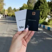 کار‌ت مشکی و سفید بلو