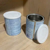 قوطی شیر خشک خالی سالم