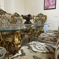 میز نهارخوری|میز و صندلی غذاخوری|ماکو, |دیوار