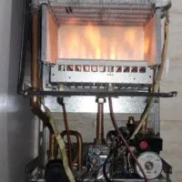 تعمیر بخاری. آبگرمکن دیواری