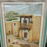 تابلو سه بعدی برجسته شاهکار  روستایی