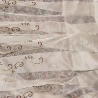 پرده پذیرایی سرمه دوزی۲ تیکه، والان، آویز وگل میخ|پرده، رانر، رومیزی|تهران, خلیج فارس|دیوار