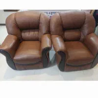 مبل کارکرده،چرم هفت نفره