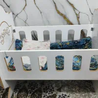 سرویس خواب دو نفره و گهواره کودک