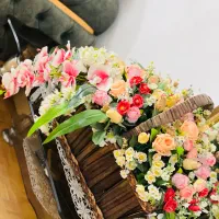 باکس گل مصنوعی وارداتی|گل مصنوعی|رشت, کوی فکوری|دیوار