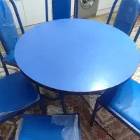 میز صندلی فلزی