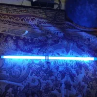 مهتابی رنگی آبی اکواریوم سالم