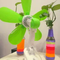 پنکه گیره دار 5پره|پنکه و تصفیه‌کنندهٔ هوا|رشت, سلیمانداراب|دیوار