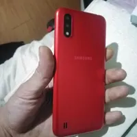 سامسونگ Galaxy A01 قرمز با حافظهٔ ۳۲ گیگ در حد نو