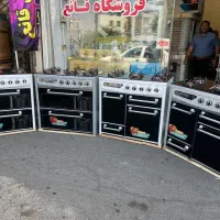 اجاق گاز طرح فر صفحه شیشه ای/ شیشه سکوریت