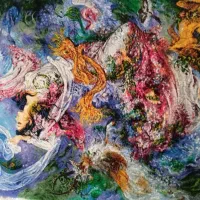 تابلو فرش دستباف