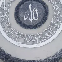 رزین کاری تسبیح با موی یار گردنبند موی یار