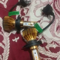 هدلایت سالم رنگ نارنجی پراید