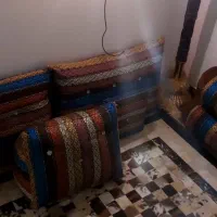 پشتی و متکا سنتی شاه نشین
