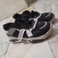 کتونی  اسپرت سفید مشکی و کفش مجلسی