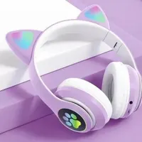 هدفون اصل گربه ای 24ساعته همراه با شارژرمناسب هدیه
