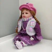 عروسک دختر آوازخوان قلک پولیشی اسباب بازی