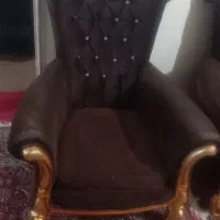 یک دست مبل قهوه ای تیره|مبلمان خانگی و میز عسلی|شیراز, گویم|دیوار