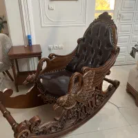 صندلی راک چوب راش