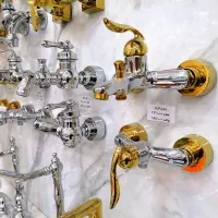 گاز شیرآلات اهرمی آشپزخانه سینک استیل مدل روشا