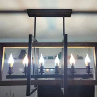 لوستر چوبی|لوستر و چراغ آویز|پرند, فاز ۱|دیوار