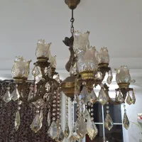 لوستر ۱۰ شعله در حد نو