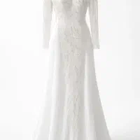 لباس عروس خاص و لاکچری (دو تکه)