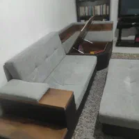 مبل ال تختخواب شو هشت نفره|مبلمان خانگی و میز عسلی|رشت, آب و برق|دیوار