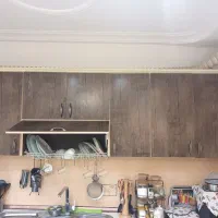 کابینت ام دی اف دست دو تمیز|کتابخانه، شلف، قفسههای دیواری|لاهیجان, خمیر کلایه|دیوار