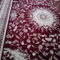 فرش ۳در۴زرشکی