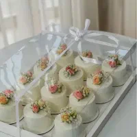 کیک تک نفره مخصوص خواستگاری