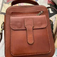 کیف دوشی چرم گاو اصل اصل