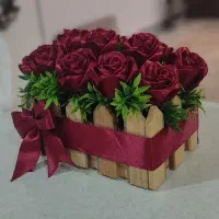 گل روبانی|صنایع دستی و سایر لوازم تزئینی|مشهد, توس فردوسی|دیوار