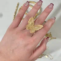 انگشتر پروانه نو نو