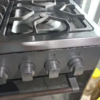 گاز فردار ۵ شعله تمام استیل تمیز|اجاق گاز و لوازم برقی پخت‌وپز|رشت, حمیدیان|دیوار