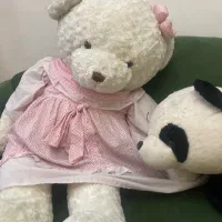 عروسک خرس و پاندای بزرگ
