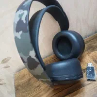 هدست ps5 مدل pulse3D طرح ارتشی
