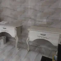 میز کاشت ناخن و آیینه کنسول|آرایشگاه و سالنهای زیبایی|فردوسیه, |دیوار