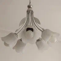 لوستر چشمه نور طرج گل