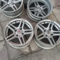 رینگ ووسن طرح استرامبولی سایز 14با کاپ و والف tpms