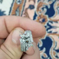 انگشتر زنانه نقره اصل|جواهرات|بهارستان, |دیوار