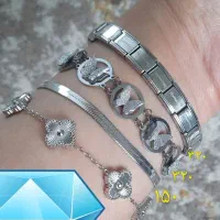 دستبند رنگ، ثابت بدلیجات پینک