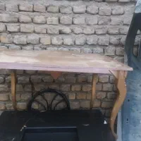 تشک دونفره کنسول آیینه و میزنهار خوری|میز و صندلی غذاخوری|رضویه, |دیوار