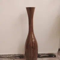 گلدان تزیینی جنس چوبی کاملا نو سالم وتمیز