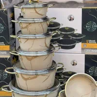 سرویس۱۴پارچه طرح چدن فورج هلنا|ظروف پخت‌وپز|تبریز, |دیوار