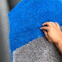 چمن مصنوعی رنگی طوسی ابی قرمز سبز فوتبالی|گل مصنوعی|ری, شهید غیوری (ابن باویه)|دیوار