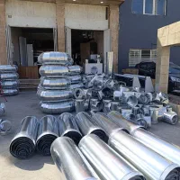 لوله اسپیرال.هود.سانترفیوژ جهت فست فود|فروشگاه و مغازه|شیراز, شهرک صنعتی|دیوار